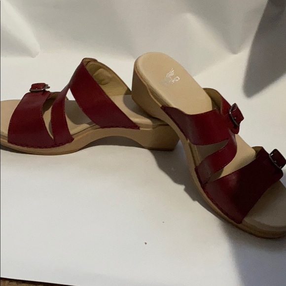 Dansko Karena Red Burnd Calf - Picture 3 of 3